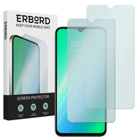 2x Szkło Hartowane do Samsung Galaxy M21, ERBORD 9H Hard Glass, szybka