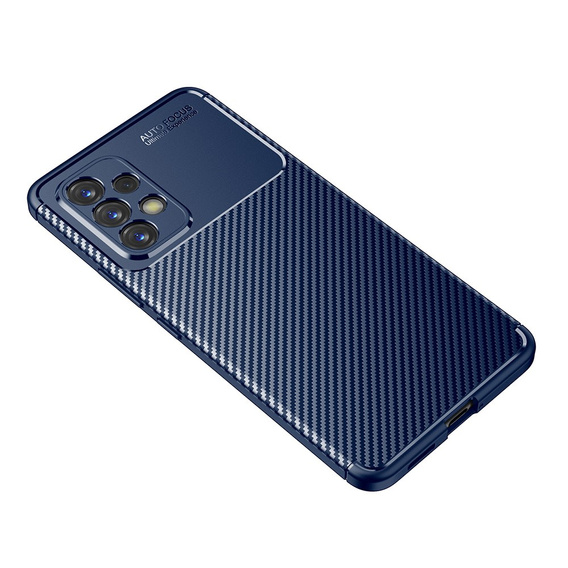 Etui do Samsung Galaxy A53 5G - CARBON FIBER - Blue