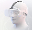 Etui Silikonowe na twarz do Oculus Quest 2, White
