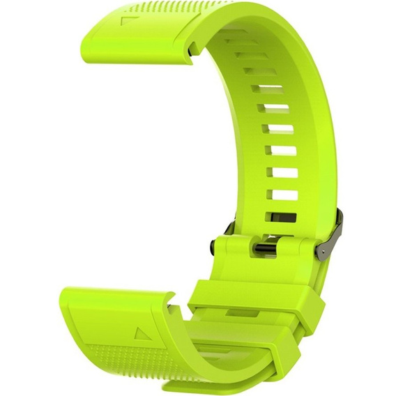 Pasek Smooth do Garmin Fenix 3/5X/3HR/5X Plus/6X/6X Pro / 7X - Lime