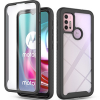 Etui do Motorola Moto G10 / G20 / G30, Shockproof, z folią, czarne