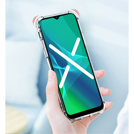 Etui do Vivo V21 5G, Dropproof, Przezroczyste