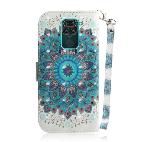 Etui z klapką do Xiaomi Redmi Note 9, Wallet, Mandala Flower