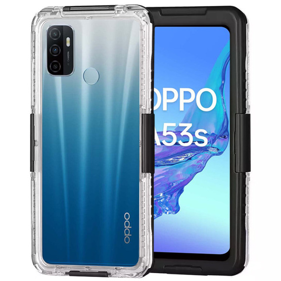 Etui Wodoodporne IP68 do OPPO A53s, Black