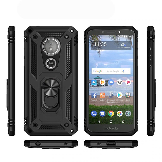 Etui do Motorola Moto E5 / G6 Play - ERBORD NOX - Black