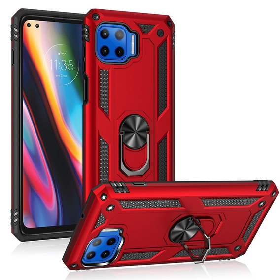 Etui do Motorola Moto G 5G Plus - ERBORD NOX - Red