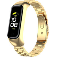 Stalowa Bransoleta do Samsung Galaxy Fit 2 SM-R220, Złota