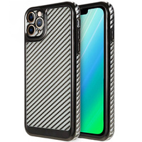 Etui do iPhone 13 Pro Carbon Slim Case Obudowa, Czarne