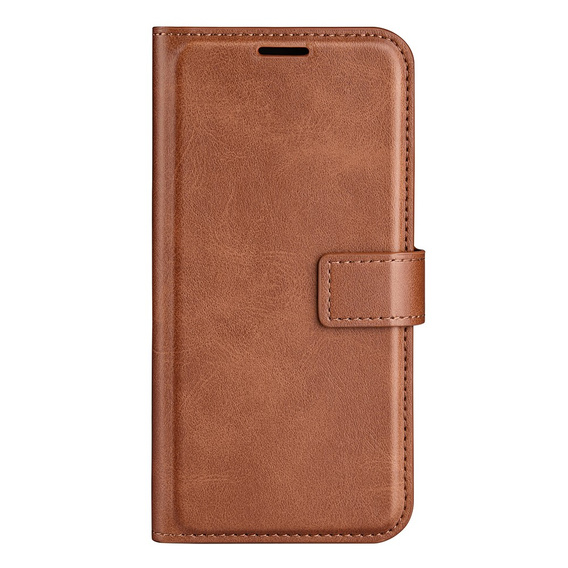 Etui Wallet do Samsung Galaxy A13 4G, Protective Cover, Brown