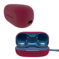 Etui Silicone na Słuchawki JBL Reflect Mini NC, Wine Red