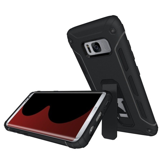 Etui Hybrid KickStand Samsung Galaxy S8 - Black