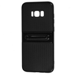 Etui Hybrid Carbon Stand Case Samsung Galaxy S8 Plus - Black