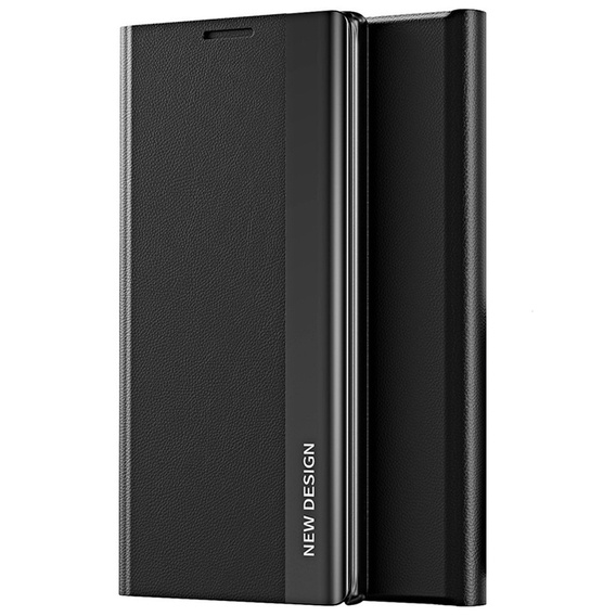 Etui z klapką do Xiaomi Redmi Note 9S/9 Pro/9 Pro Max, Side Magnetic, czarne