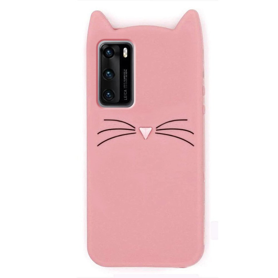 Etui do Huawei P40 - 3D Cat Case