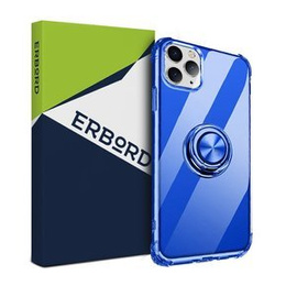 Etui do iPhone 11 - ERBORD Airbag Ring - Blue