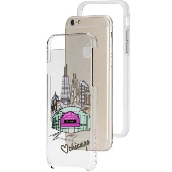 Etui CASE-MATE Clear Tough Apple iPhone 6/6S Plus 5.5 - Chicago Cubs