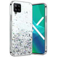 Etui do Samsung Galaxy A42 5G, Glittery, przezroczyste