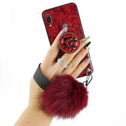 Etui Epoxy Gold Huawei Y5 2019 - Red