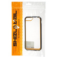 SHTL Etui Clear Hybrid Case APPLE iPhone 6/6S 4.7 - Black/Orange