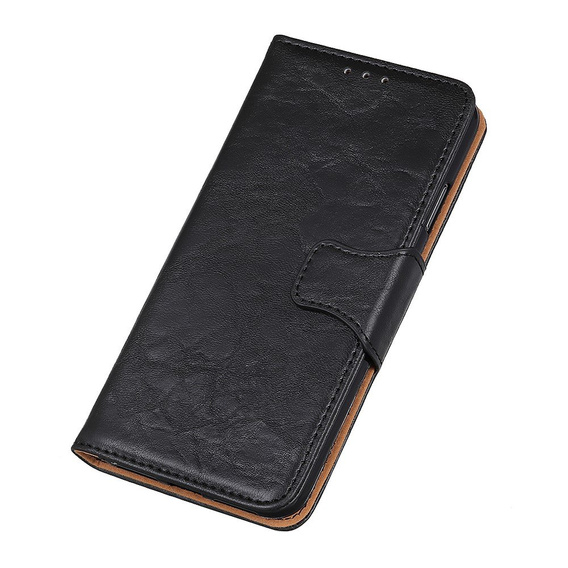 Skórzane Etui Wallet do Realme 8/8 Pro, Black