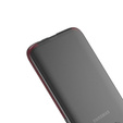 Etui Clear Design Gel Samsung Galaxy S8 Plus - Black/Red