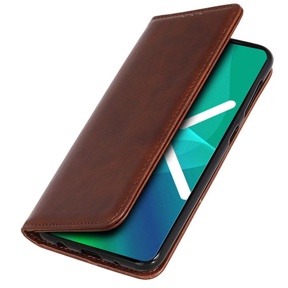 Etui Wallet do Xiaomi Redmi Note 11 Pro, Soft Leather, Brown