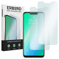 2x Szkło Hartowane do Huawei Mate 20 Lite, ERBORD 9H Hard Glass, szybka