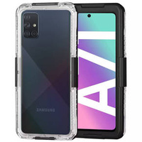 Etui Wodoodporne IP68 do Samsung Galaxy A71, Black