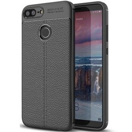 Etui Football Grain TPU Case Huawei Honor 9 Lite - Black