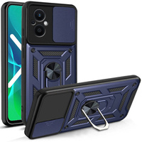 Etui do Oppo Reno7 Lite - NOX Camera Slide - Dark Blue