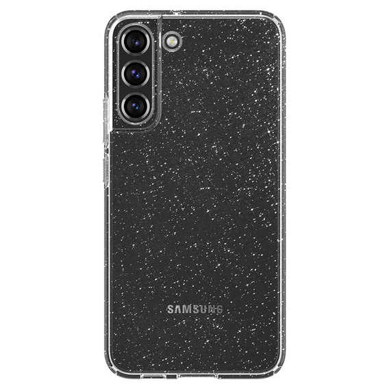 Etui Spigen do Samsung Galaxy S22, Liquid Crystal, przezroczyste brokat