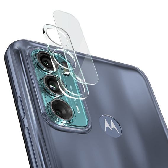 IMAK Szkło na Aparat + osłona obiektywu do Motorola Moto G60