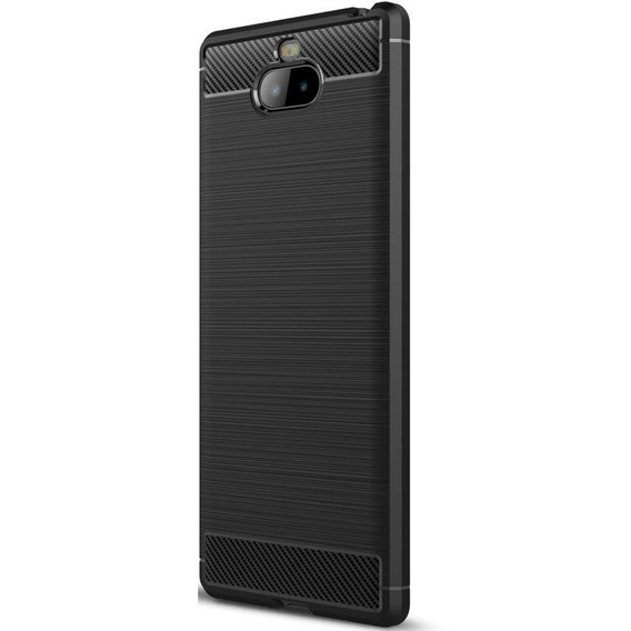 Etui do Sony Xperia 10 Plus - ERBORD CARBON - Black