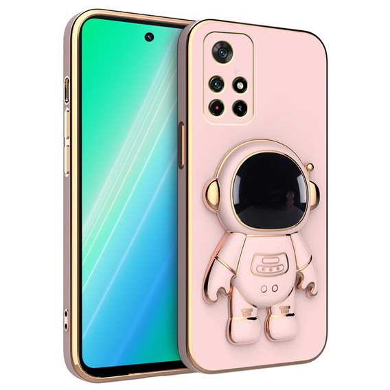 Etui do Xiaomi Redmi Note 11 Pro 4G / 5G, Astronaut, różowe