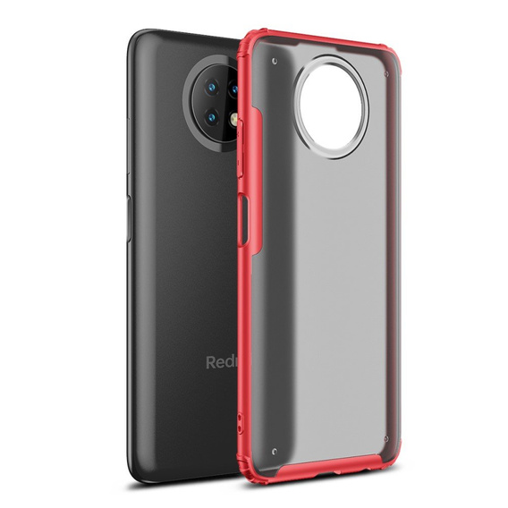 Etui AntiDrop Matte Hybrid do Xiaomi Redmi Note 9T 5G, Red