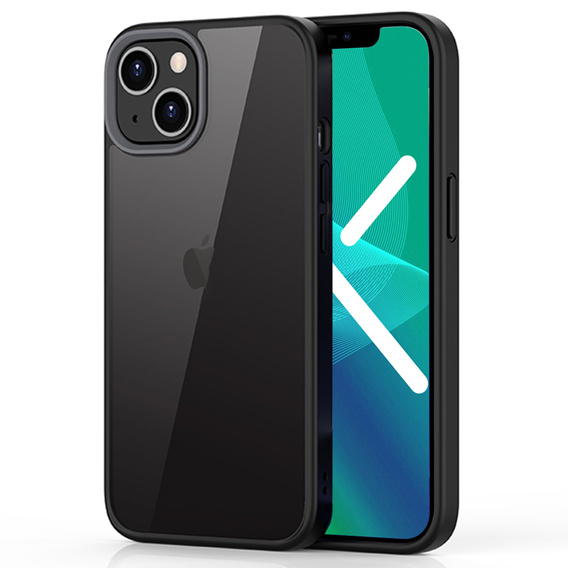 Etui do iPhone 13, ERBORD Hybrid Case, czarne