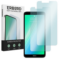 2x Szkło Hartowane do Xiaomi Redmi 7A, ERBORD 9H Hard Glass, szybka