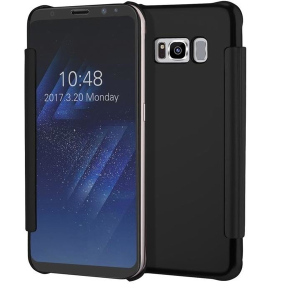 Etui Mirror Flip Cover SAMSUNG Galaxy S8 Plus - Black