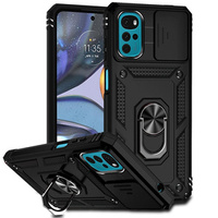 Etui do Motorola Moto G22 - NOX Camera Slide - Black