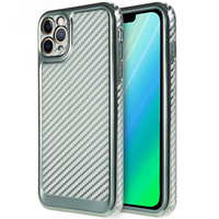 Etui do iPhone 14 Pro Carbon Slim Case Obudowa, Zielone