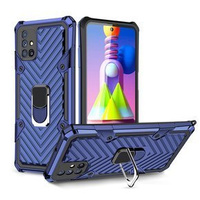 Etui KickStand Ring do Samsung Galaxy M51 - Dark Blue