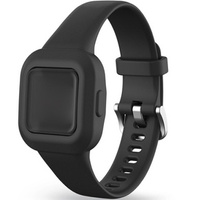 Pasek Silikonowy do Garmin Vivofit Jr 3, Czarny