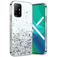 Etui do Oppo Reno5 Z / F19 Pro Plus, Glittery, przezroczyste