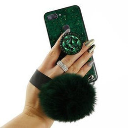 Etui Epoxy Gold Xiaomi Mi 8 Lite - Green