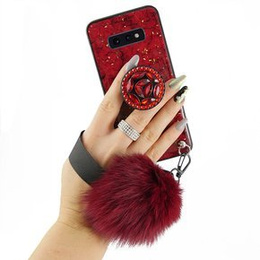 Etui Epoxy Gold Samsung Galaxy S10E - Red