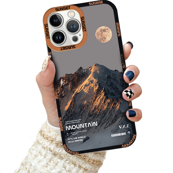 Etui ERBORD Mountain do iPhone 12 Pro Max, Brown