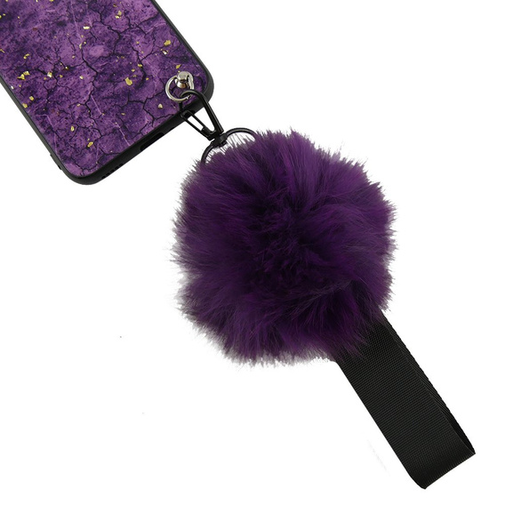 Etui Epoxy Gold Samsung Galaxy S10E, Purple