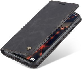 Etui CASEME do Samsung Galaxy S20 FE, Leather Wallet Case, Black