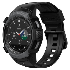 Etui Pasek SPIGEN do Galaxy Watch 4 Classic 46mm, Rugged Armor Pro, Charcoal Grey