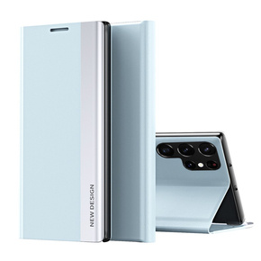 Etui Side Magnetic do Samsung Galaxy S22 Ultra 5G, Baby Blue